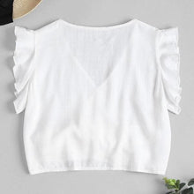 Load image into Gallery viewer, Front-tie Crop Top