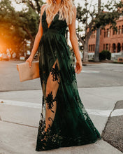 Load image into Gallery viewer, Hunter Green Maxi Dress-Hot Sale