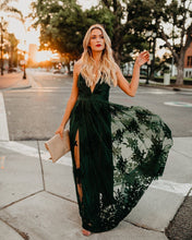 Load image into Gallery viewer, Hunter Green Maxi Dress-Hot Sale
