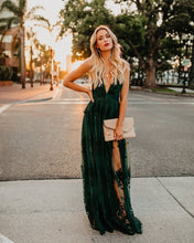 Load image into Gallery viewer, Hunter Green Maxi Dress-Hot Sale