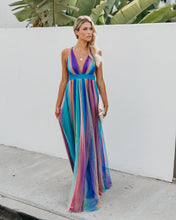 Load image into Gallery viewer, Sugar Plum Striped Maxi Dress