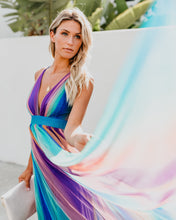 Load image into Gallery viewer, Sugar Plum Striped Maxi Dress