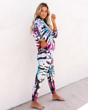 Load image into Gallery viewer, Surreal Cotton Blend Tie Dye Hoodie