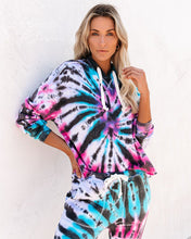 Load image into Gallery viewer, Surreal Cotton Blend Tie Dye Hoodie