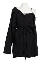 Load image into Gallery viewer, Vera Asymmetric Shirt Dress-2 Colors
