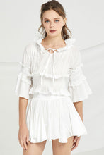 Load image into Gallery viewer, Tessa Crop Top And Floaty Skirt Set
