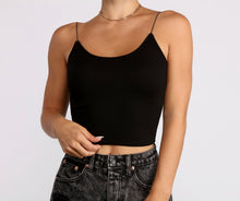Load image into Gallery viewer, Basic Scoop Neck Ribbed Knit Tank Top
