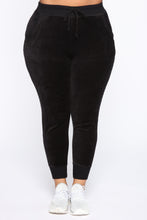 Load image into Gallery viewer, The Original Trendsetter Velour Set - Black
