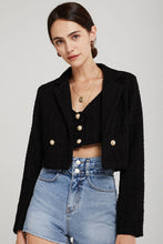 Load image into Gallery viewer, Hadley Boucle Crop Top And Jacket Set

