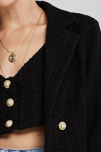 Load image into Gallery viewer, Hadley Boucle Crop Top And Jacket Set
