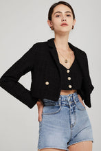 Load image into Gallery viewer, Hadley Boucle Crop Top And Jacket Set
