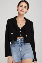 Load image into Gallery viewer, Hadley Boucle Crop Top And Jacket Set
