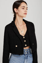 Load image into Gallery viewer, Hadley Boucle Crop Top And Jacket Set
