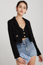 Load image into Gallery viewer, Hadley Boucle Crop Top And Jacket Set

