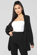 Load image into Gallery viewer, Payin&#39; It Forward Blazer Set - Black
