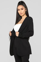 Load image into Gallery viewer, Payin&#39; It Forward Blazer Set - Black
