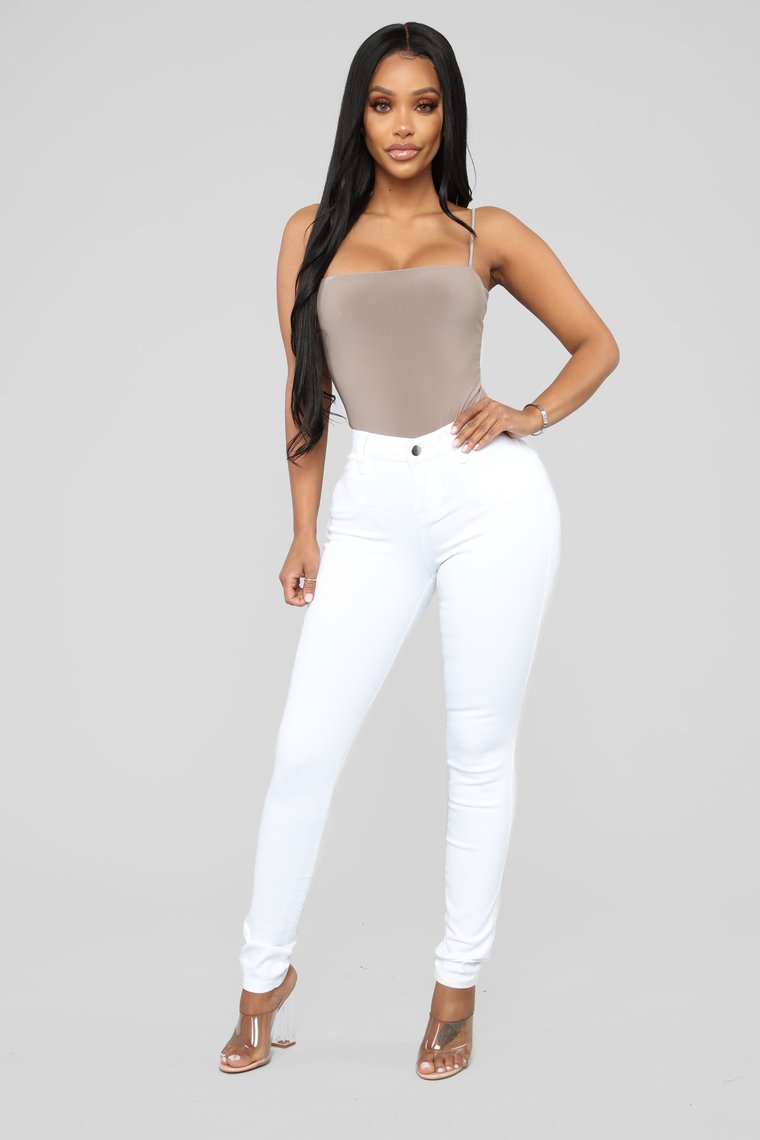 Classic Mid Rise Skinny Jeans