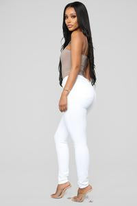 Classic Mid Rise Skinny Jeans