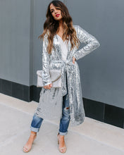 Load image into Gallery viewer, Major Compliments Sequin Duster
