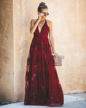 Load image into Gallery viewer, Antonia Maxi Dress - Wine
