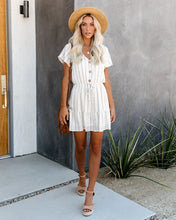 Load image into Gallery viewer, Kick The Dust Striped Ruffle Dress
