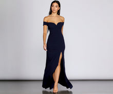 Load image into Gallery viewer, Myra Formal High Slit Dress
