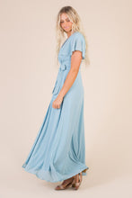 Load image into Gallery viewer, Naples Flutter Sleeve Wrap Maxi
