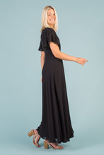 Load image into Gallery viewer, Naples Flutter Sleeve Wrap Maxi
