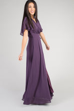 Load image into Gallery viewer, Naples Flutter Sleeve Wrap Maxi
