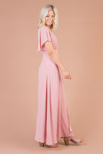 Load image into Gallery viewer, Naples Flutter Sleeve Wrap Maxi

