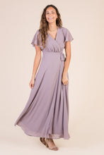 Load image into Gallery viewer, Naples Flutter Sleeve Wrap Maxi
