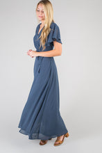 Load image into Gallery viewer, Naples Flutter Sleeve Wrap Maxi
