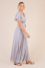Load image into Gallery viewer, Naples Flutter Sleeve Wrap Maxi
