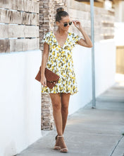 Load image into Gallery viewer, Lemonade Button Down Babydoll Dress
