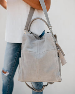 Brette Convertible Backpack - Grey