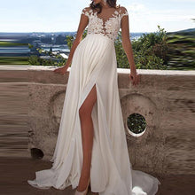 Load image into Gallery viewer, Maternity Sexy Lace Split Photoshoot Gowns
