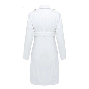 Button Down Trench Coat