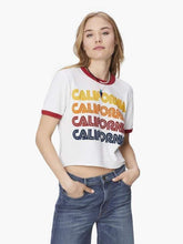 Load image into Gallery viewer, Cali Repeat Boyfriend Ringer - White
