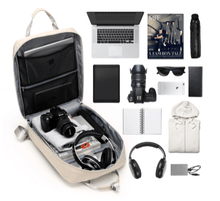 Load image into Gallery viewer, Women Multifunction Waterproof Casual Patchwork Backpack
