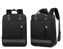 Load image into Gallery viewer, Women Multifunction Waterproof Casual Patchwork Backpack
