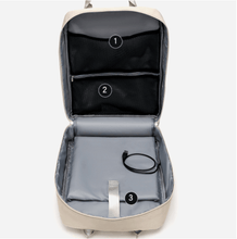 Load image into Gallery viewer, Women Multifunction Waterproof Casual Patchwork Backpack
