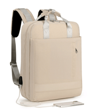 Load image into Gallery viewer, Women Multifunction Waterproof Casual Patchwork Backpack
