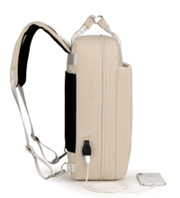 Load image into Gallery viewer, Women Multifunction Waterproof Casual Patchwork Backpack
