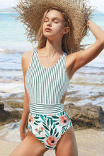 Load image into Gallery viewer, Miss U Poppy Print One-Piece Swimsuit
