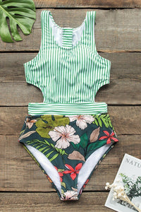 Miss U Poppy Print One-Piece Swimsuit
