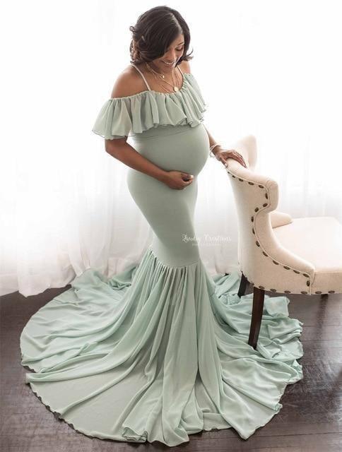 Mermaid Maternity Dress