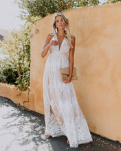 Load image into Gallery viewer, Antonia Maxi Dress - White
