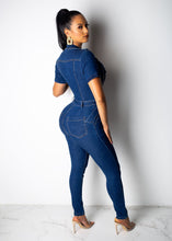 Load image into Gallery viewer, Make You Talk Short Sleeve Jumpsuit
