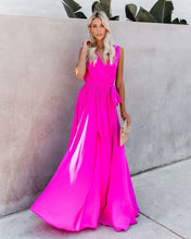 Load image into Gallery viewer, Diana Sleeveless Maxi Dress - Fuchsia
