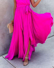 Load image into Gallery viewer, Diana Sleeveless Maxi Dress - Fuchsia
